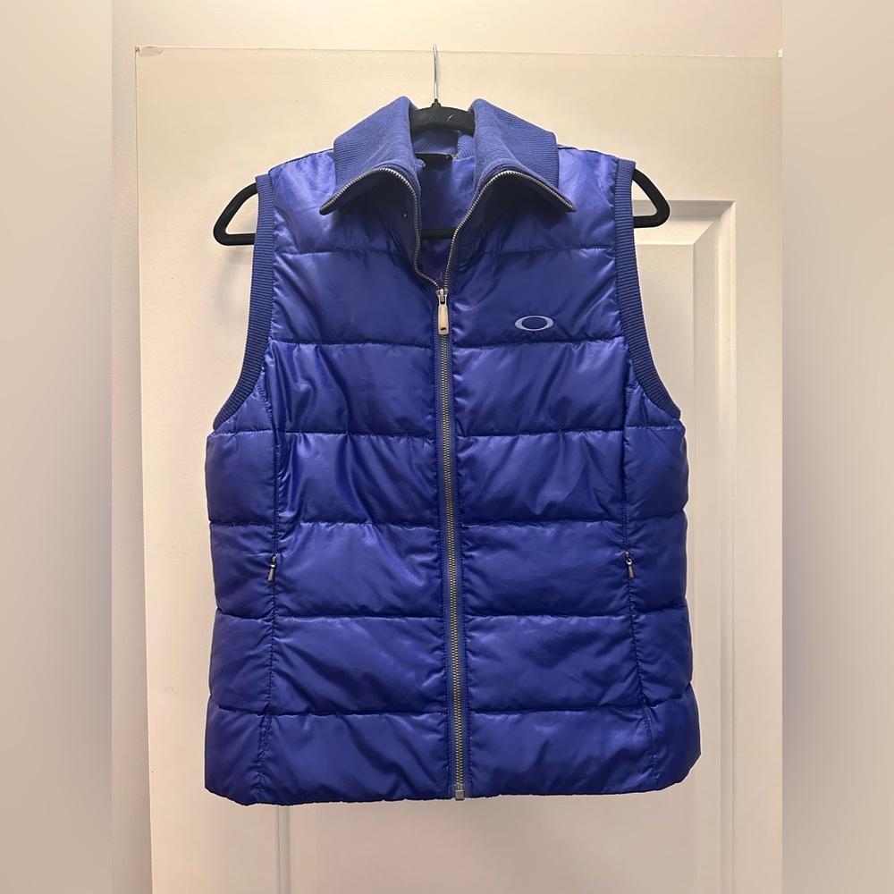 Blue Puffer Vest
